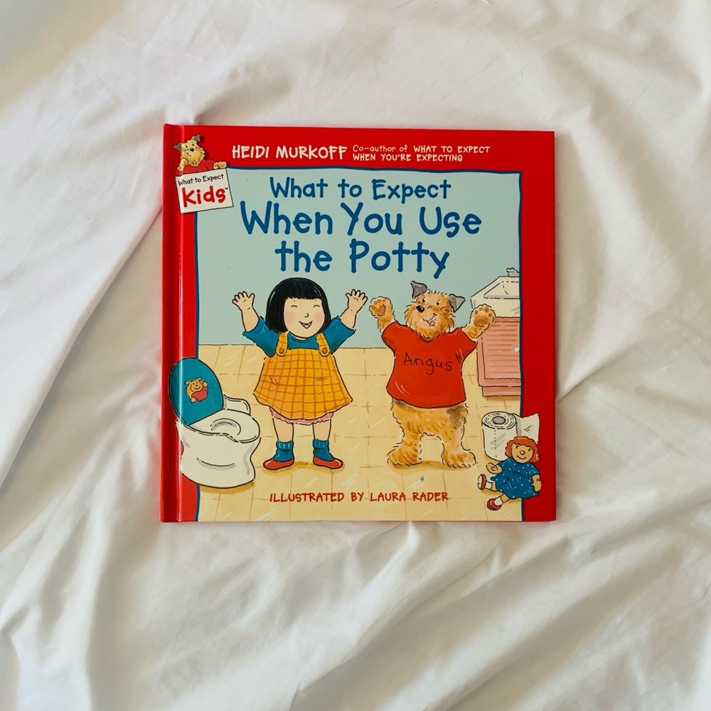 Vintage "What to expect when you use the potty" Children's Hard Cover Book